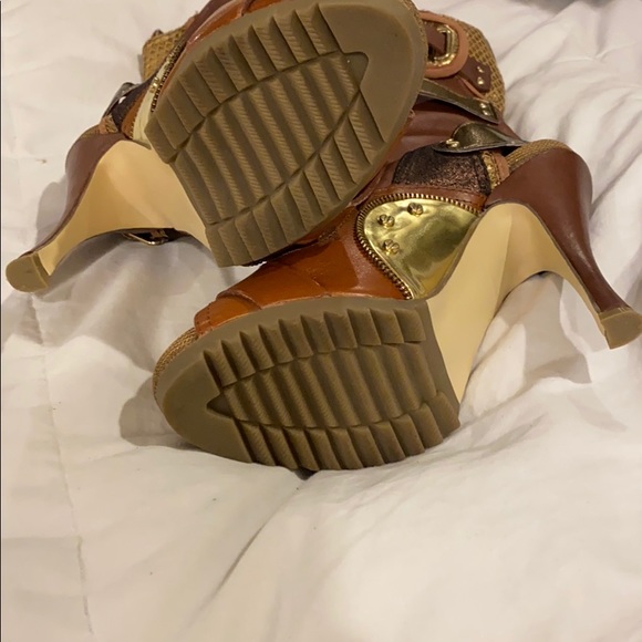 COPY - Sexy Bomber Brown boots - Picture 2 of 5